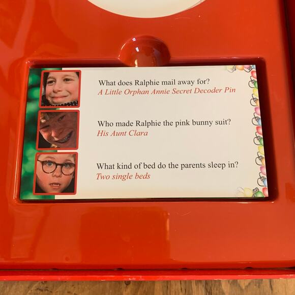 A Christmas Story The Board Game Warner Bros. Neca Reel Games COMPLETE LIKE NEW - Picture 10 of 13